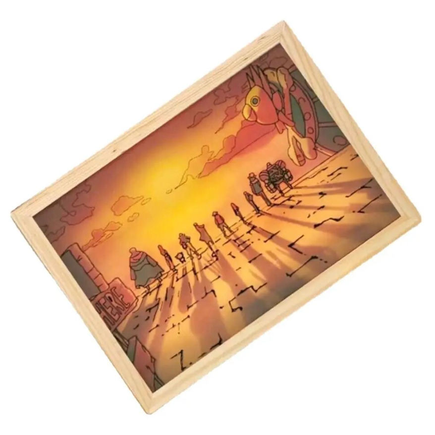 Pirate King’s Voyage | Straw Hat Pirates LED Painting