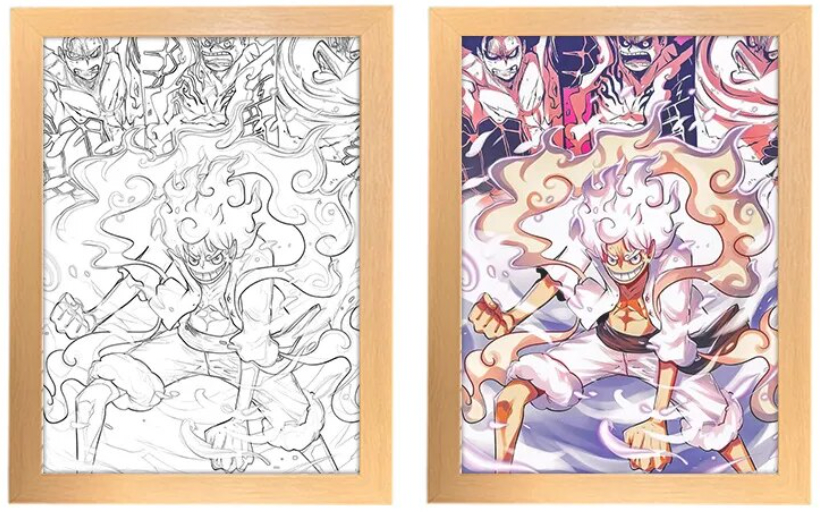Pirate King’s Voyage | Straw Hat Captain Gear 5 V2 LED Painting