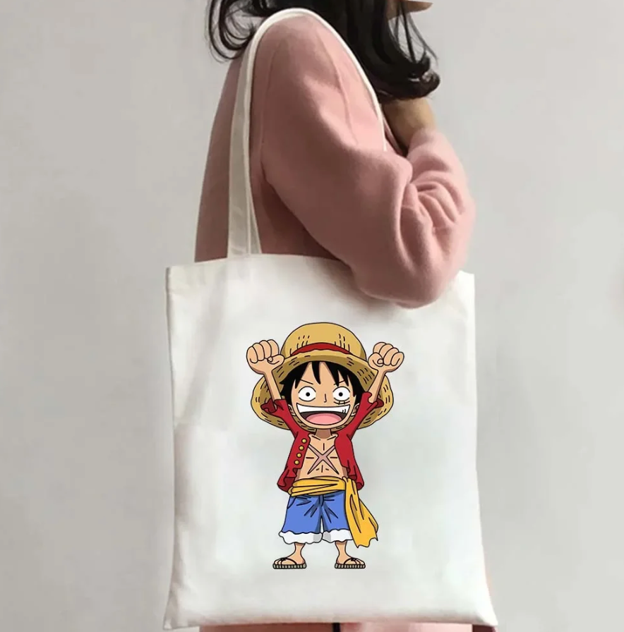 Pirate King’s Voyage Straw Hat Captain Tote Bag
