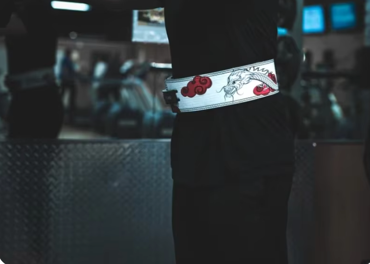 Ceinture à levier de gymnastique White Dragon