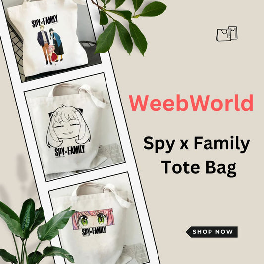 Spy x Family Tote Bag-The Best Accessory for Fans of Anime