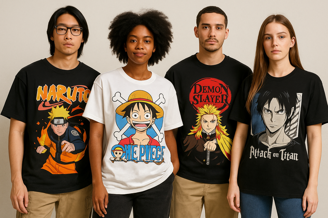 From Naruto to One Piece: Iconic Anime T-Shirts You Can't Miss