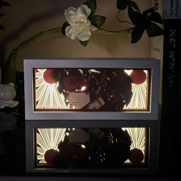 Boîte lumineuse Demon Slayer Kamado Tanjuro