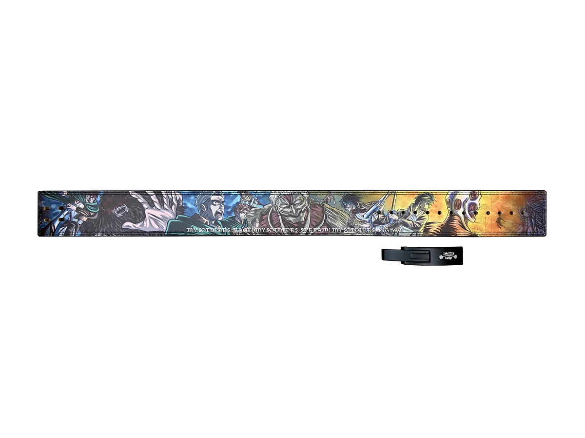 Ceinture à levier pour salle de sport Attack on Titan