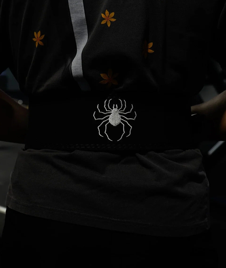 Elite Hunter Saga Phantom Troupe Spider Embroidered Gym Lever Belt