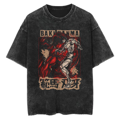 T-shirt noir Hanma V2