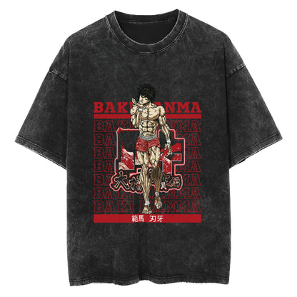 Ultimate Grappler Hanma V10 Vintage T-Shirt