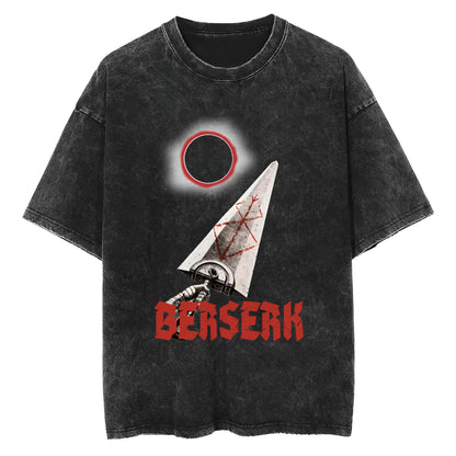 Dark Sword Saga Swordsman V7 Vintage T-Shirt