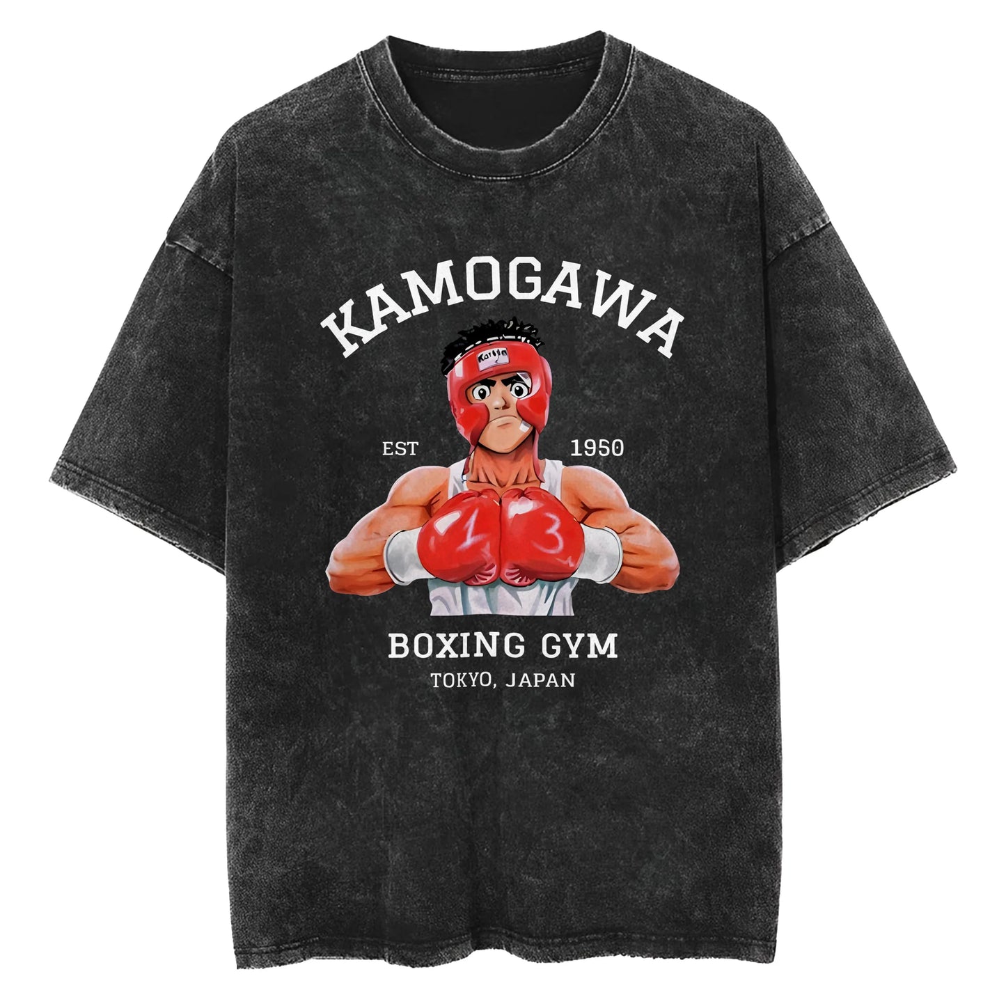 Fighting Spirit Kamogawa Boxing Gym Vintage T Shirt