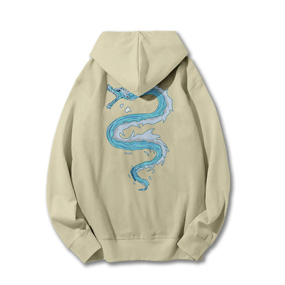 Blade of the Demon Hunters Giyu Tomiyoka Water Dragon Hoodie