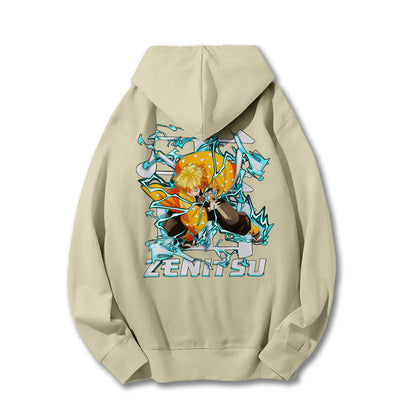 Blade of the Demon Hunters Zenitsu V2 Hoodie