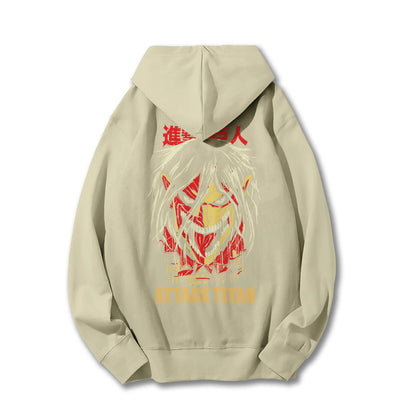 Titan Siege Eren Yeager Attack Titan V2 Hoodie