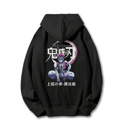 Blade of the Demon Hunters Akaza Hoodie