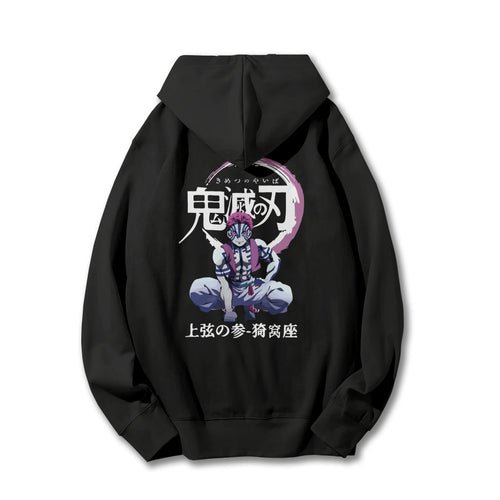 Blade of the Demon Hunters Akaza Hoodie