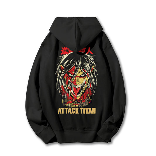 Titan Siege Eren Yeager Attack Titan V2 Hoodie