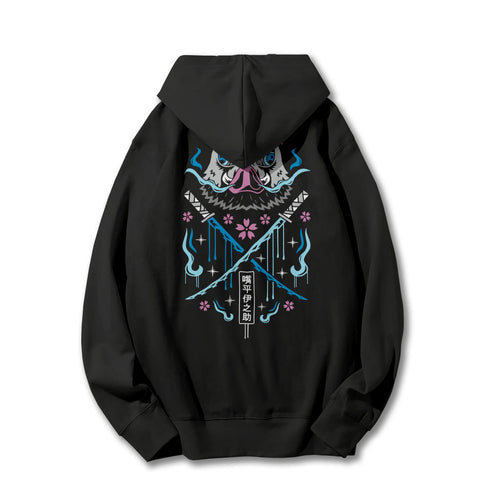 Blade of Demon Hunters Inosuke Hashibira V2 Hoodie