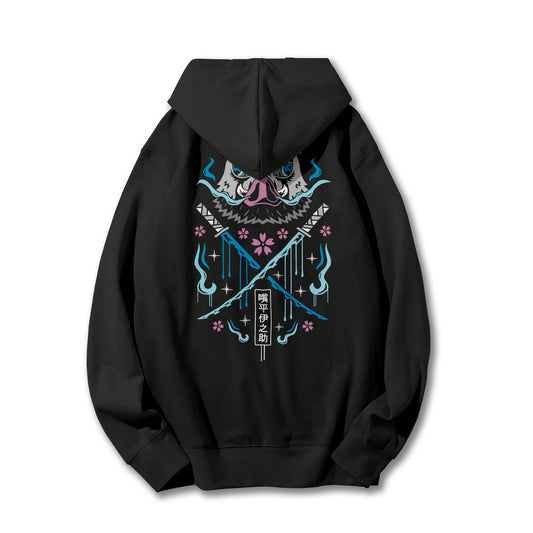 Blade of Demon Hunters Inosuke Hashibira V2 Hoodie