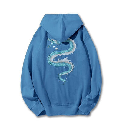 Blade of the Demon Hunters Giyu Tomiyoka Water Dragon Hoodie