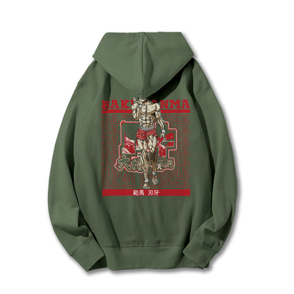 Ultimate Grappler Hanma V10 Hoodie