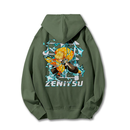 Blade of the Demon Hunters Zenitsu V2 Hoodie