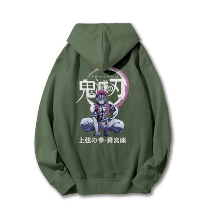 Blade of the Demon Hunters Akaza Hoodie