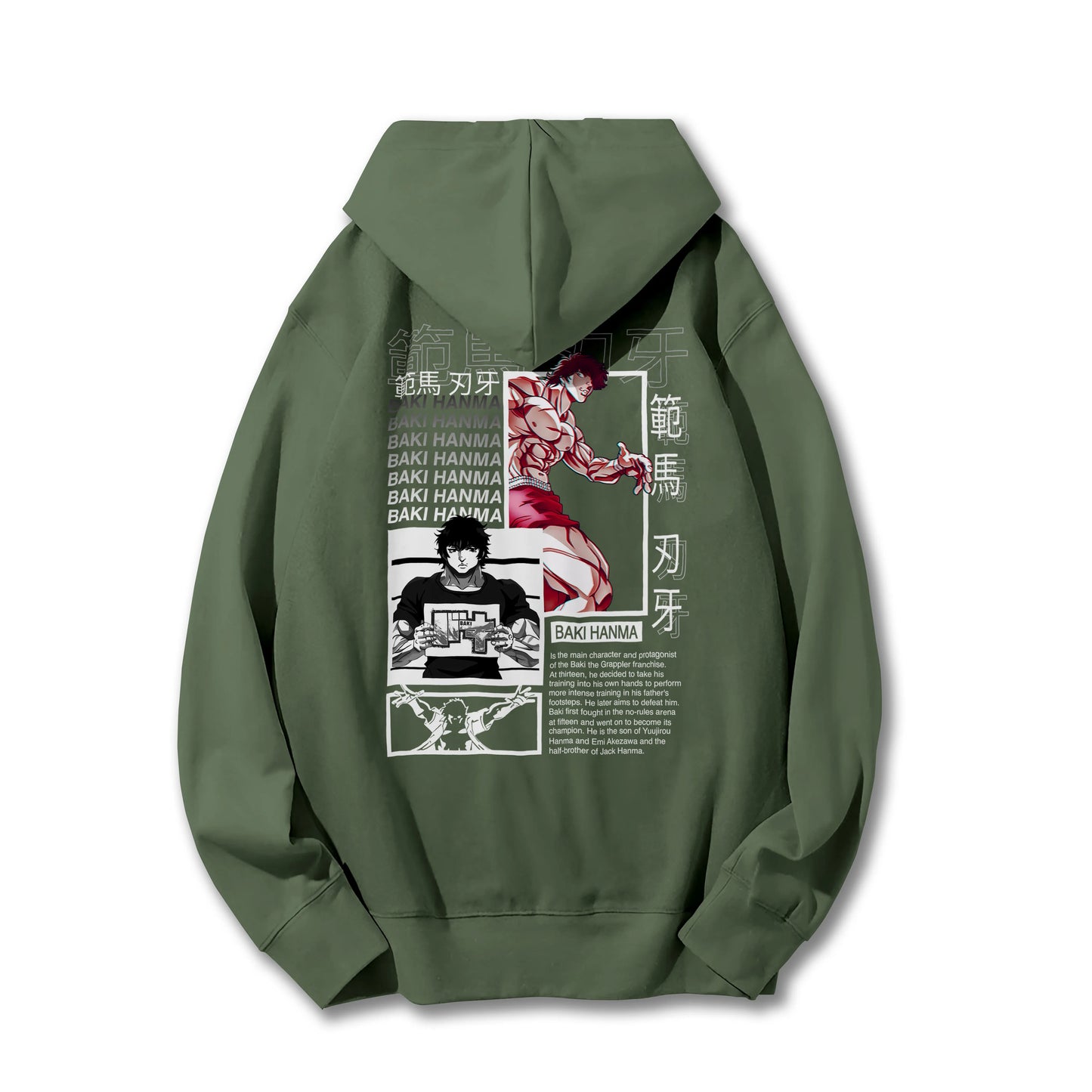 Ultimate Grappler Hanma V14 Hoodie