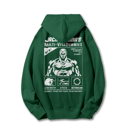 Ultimate Grappler - Jack Hanma's Multi-VitaGummies Hoodie