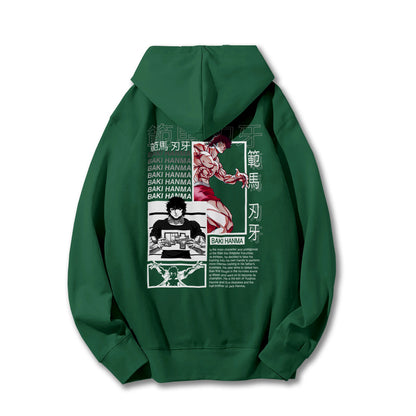 Ultimate Grappler Hanma V14 Hoodie