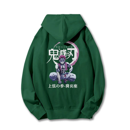 Blade of the Demon Hunters Akaza Hoodie