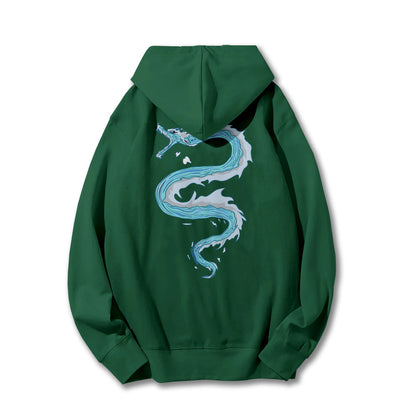 Blade of the Demon Hunters Giyu Tomiyoka Water Dragon Hoodie