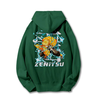 Blade of the Demon Hunters Zenitsu V2 Hoodie