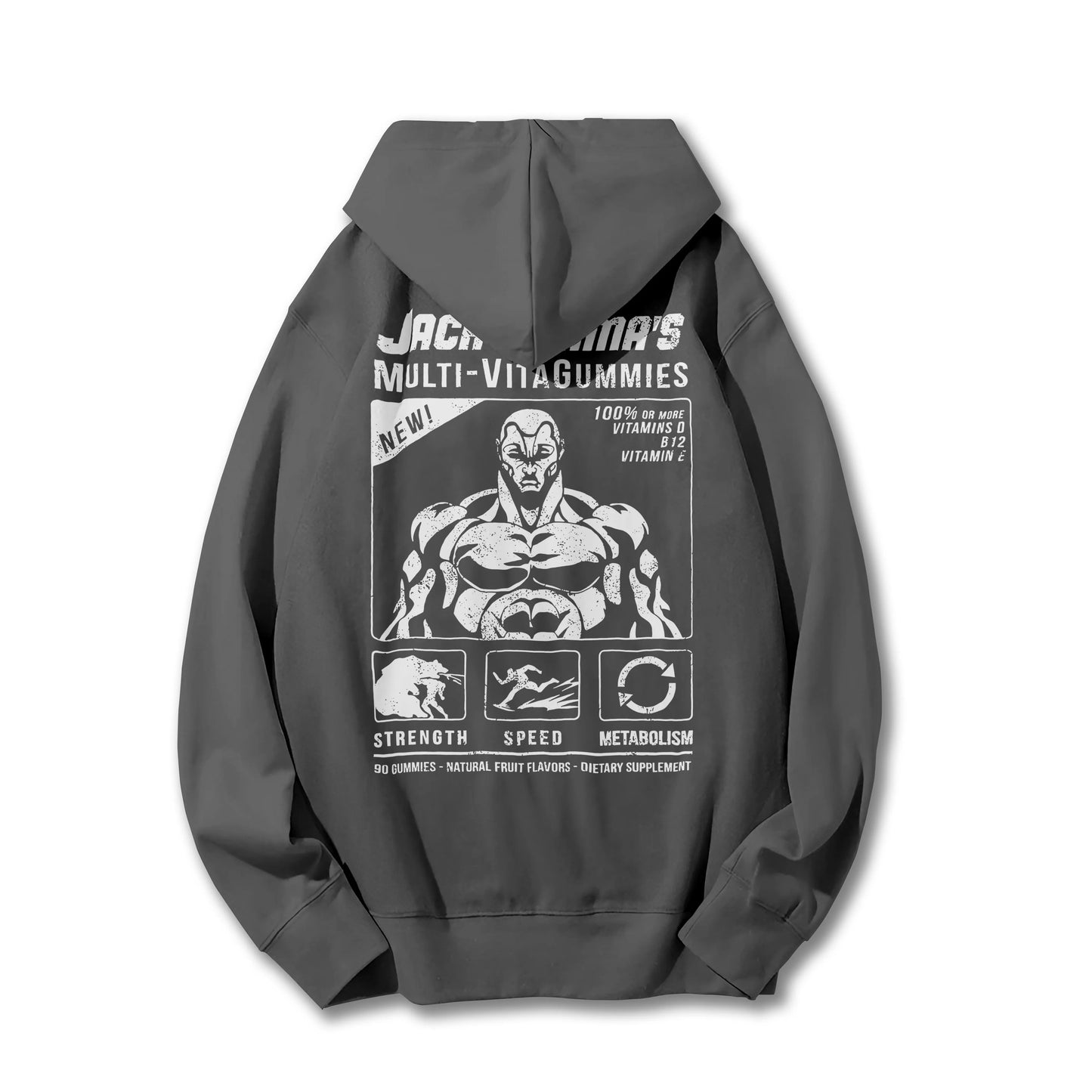 Ultimate Grappler - Jack Hanma's Multi-VitaGummies Hoodie