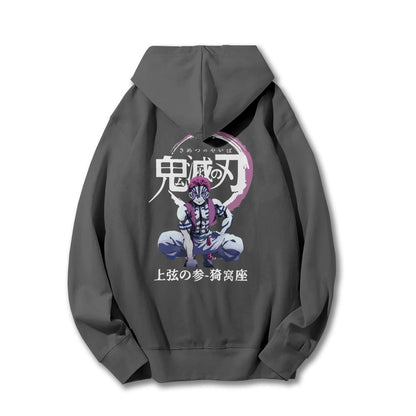 Blade of the Demon Hunters Akaza Hoodie