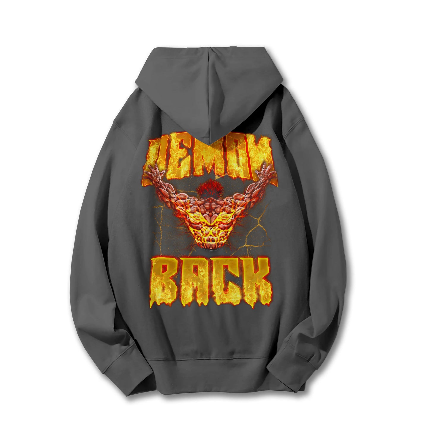 Ultimate Grappler - Yujiro Hanma's Demon Back Hoodie