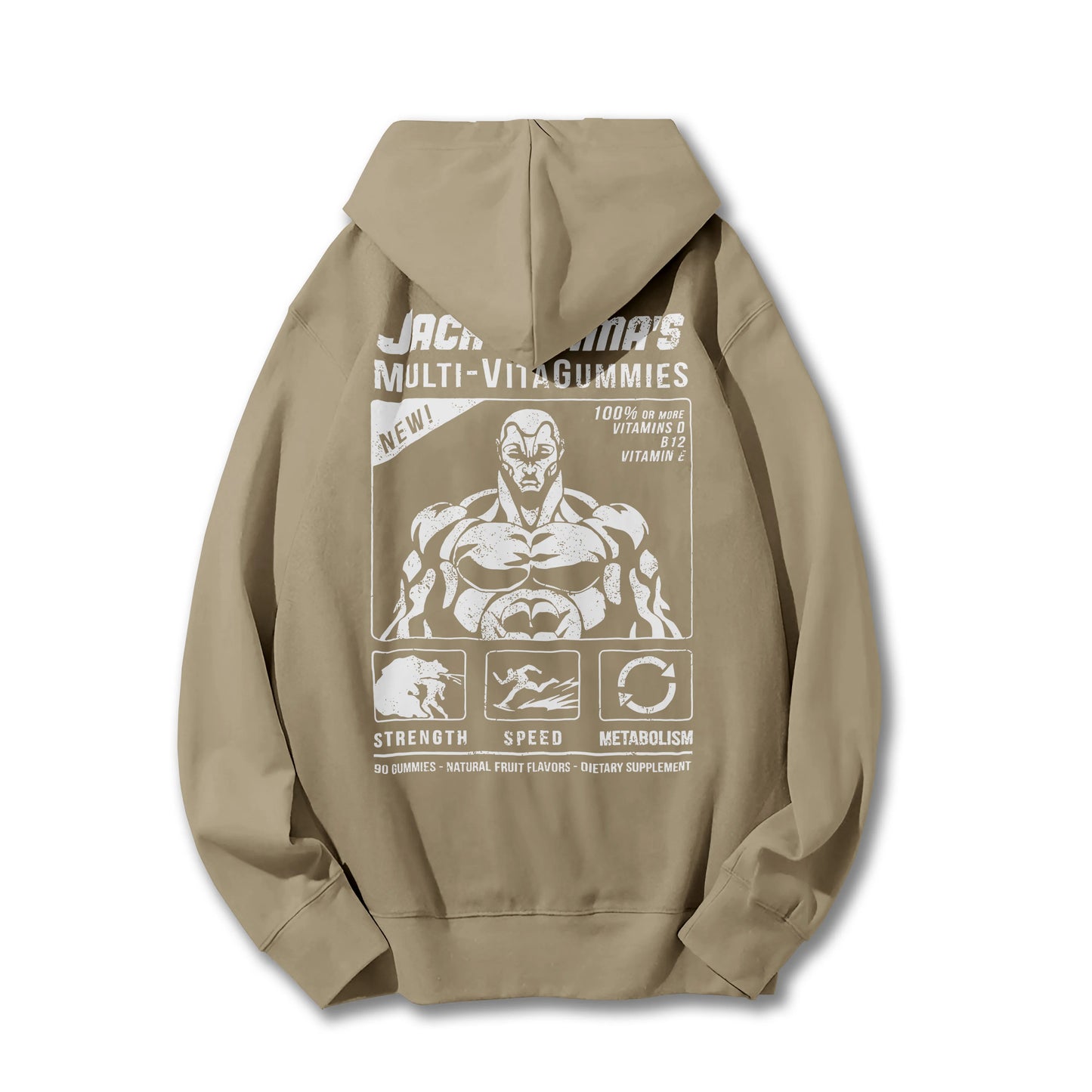 Ultimate Grappler - Jack Hanma's Multi-VitaGummies Hoodie