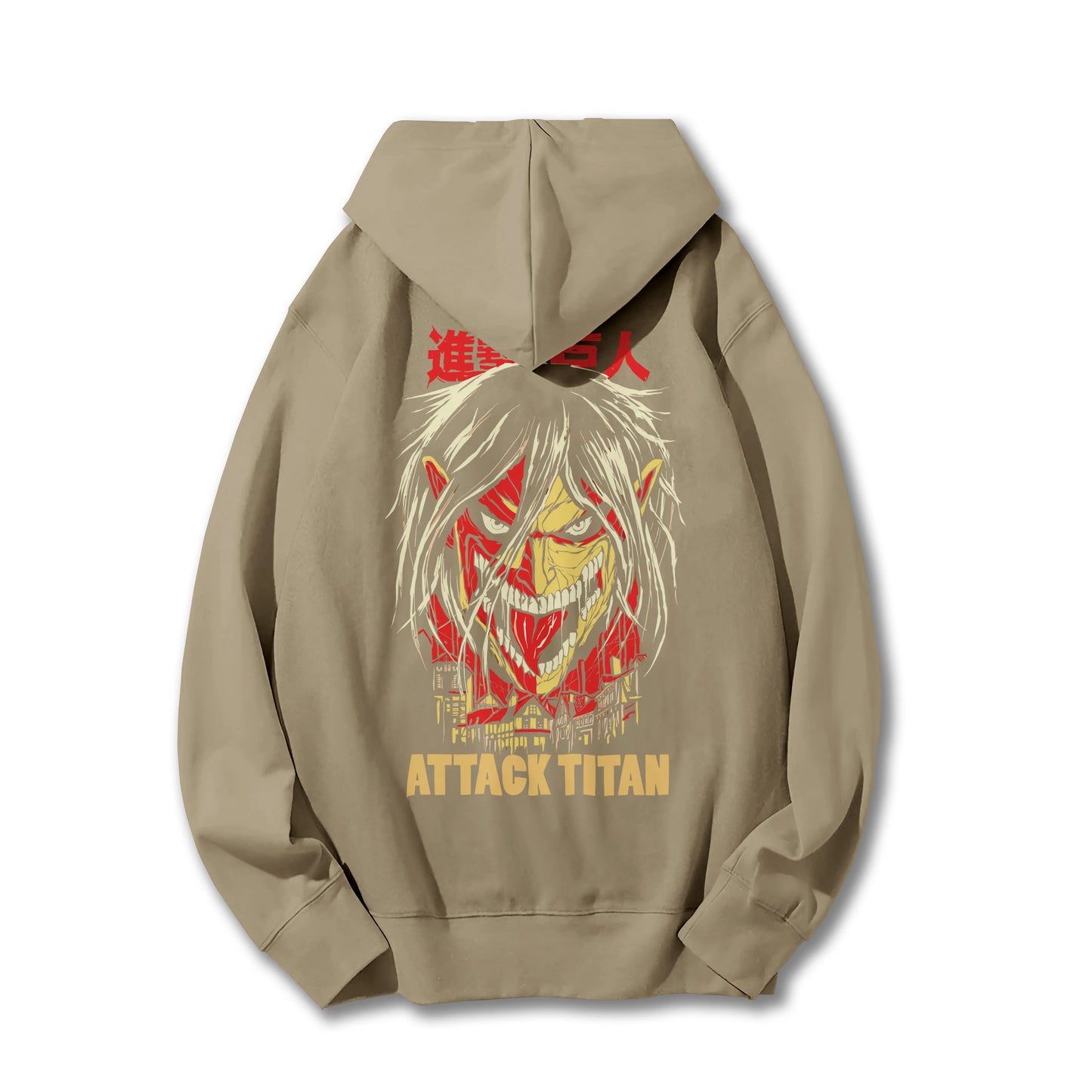 Titan Siege Eren Yeager Attack Titan V2 Hoodie