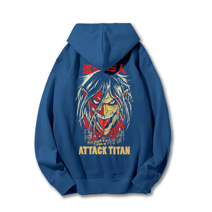 Titan Siege Eren Yeager Attack Titan V2 Hoodie