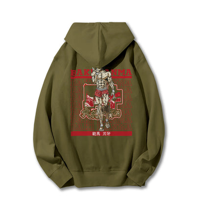 Ultimate Grappler Hanma V10 Hoodie