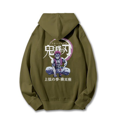 Blade of the Demon Hunters Akaza Hoodie