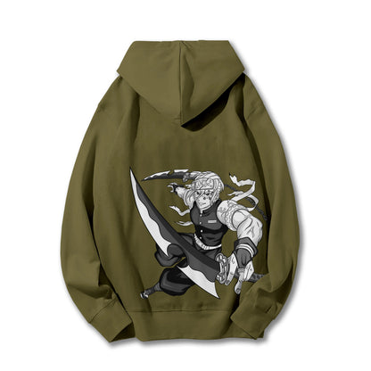Blade of the Demon Hunters Uzui Tengen V3 Hoodie