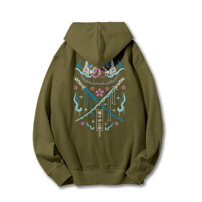Blade of Demon Hunters Inosuke Hashibira V2 Hoodie
