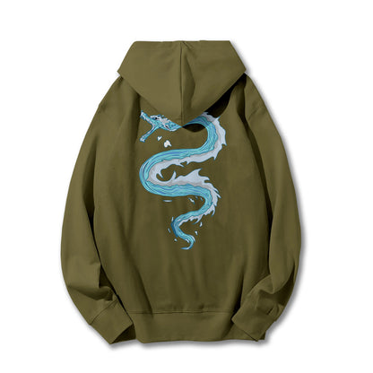 Blade of the Demon Hunters Giyu Tomiyoka Water Dragon Hoodie