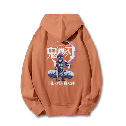 Blade of the Demon Hunters Akaza Hoodie