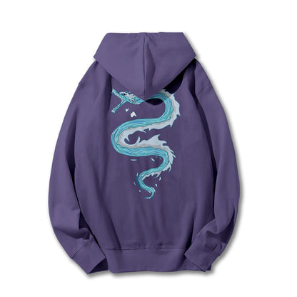 Blade of the Demon Hunters Giyu Tomiyoka Water Dragon Hoodie