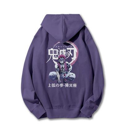 Blade of the Demon Hunters Akaza Hoodie