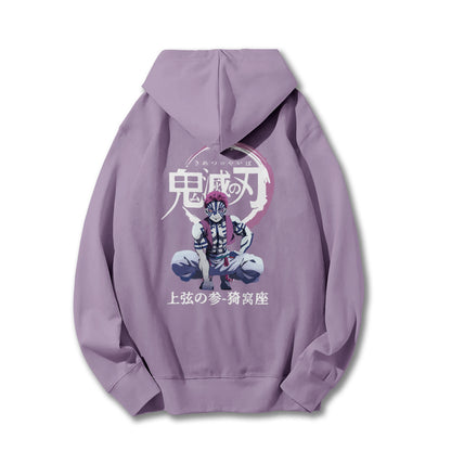 Blade of the Demon Hunters Akaza Hoodie