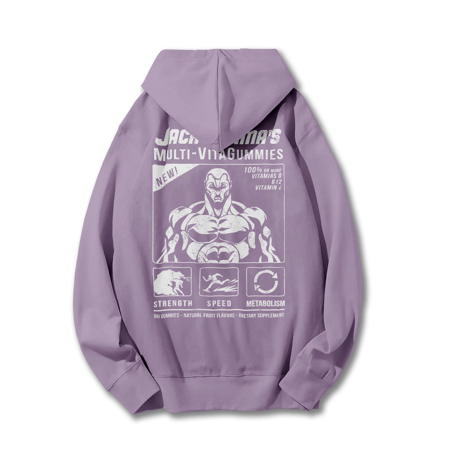 Ultimate Grappler - Jack Hanma's Multi-VitaGummies Hoodie