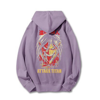 Titan Siege Eren Yeager Attack Titan V2 Hoodie