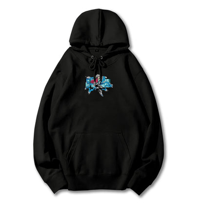 Blade of the Demon Hunters Giyu Tomiyoka Water Dragon Hoodie