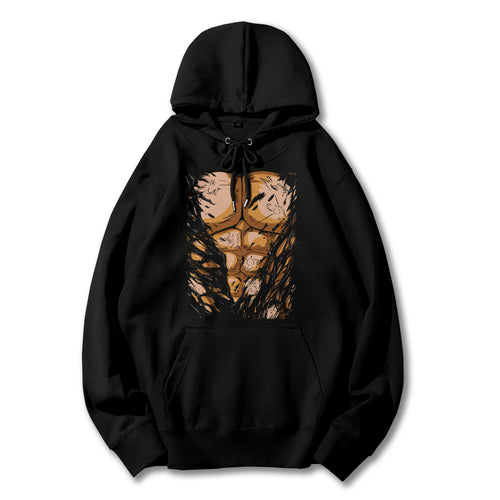 Ultimate Grappler's 6-Pack Abs Hoodie